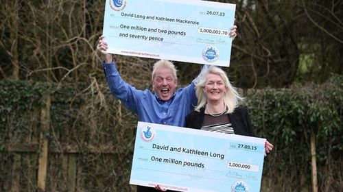 UK couple wins lottery a second time