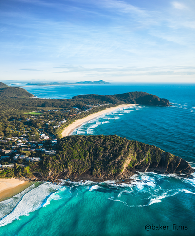 Second place: Boomerang Beach, New South Wales