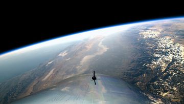 "The moment VSS Unity reached space."