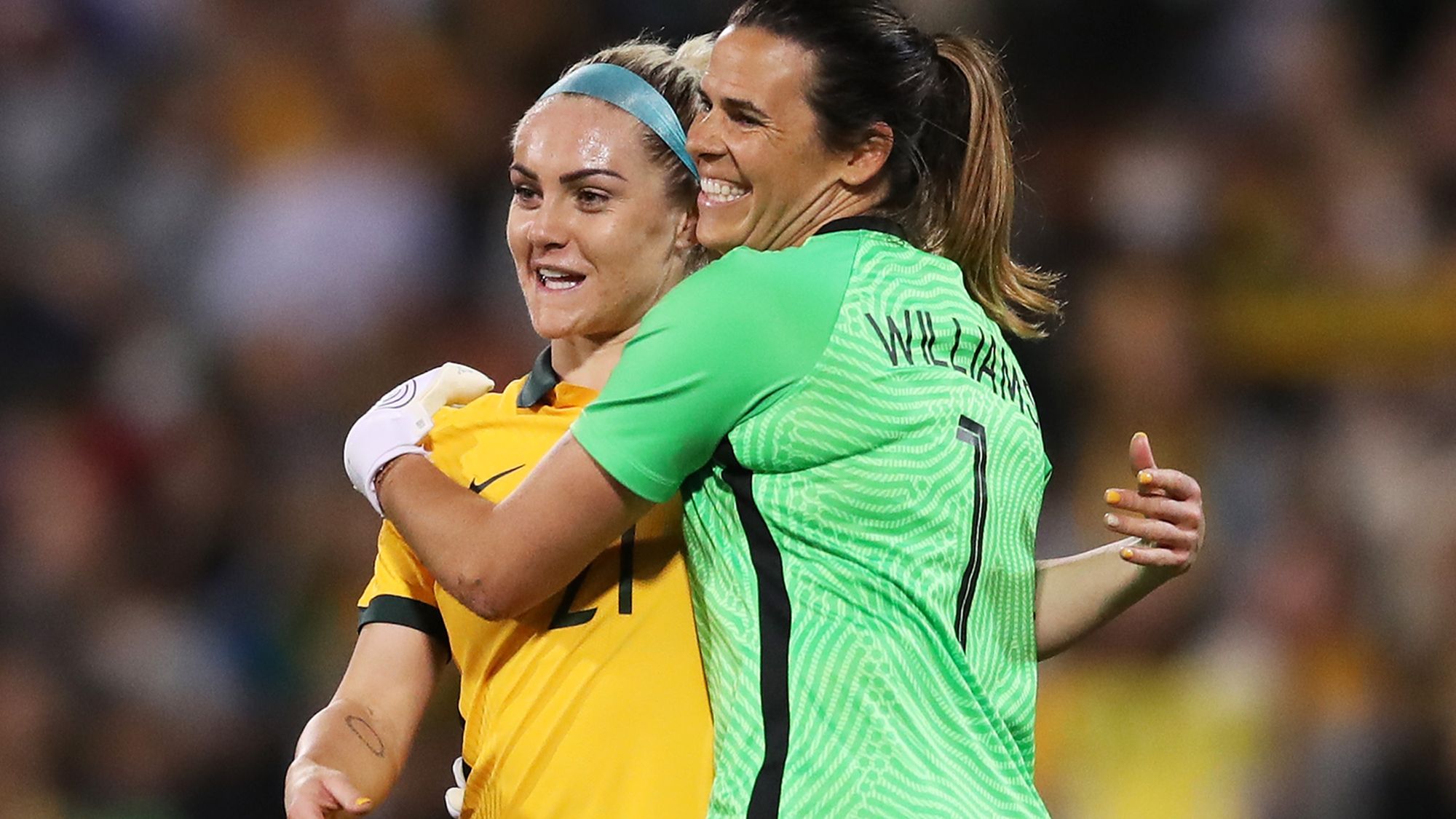 Classy Matildas lauded for gracious act after dominant win over New Zealand