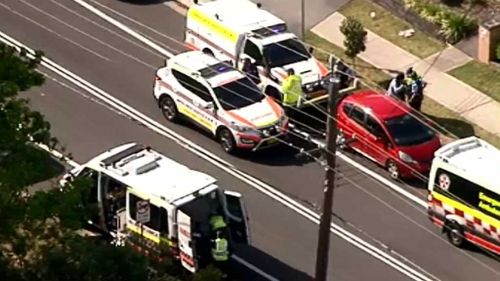 Five-year-old struck by mother’s car in Sydney driveway