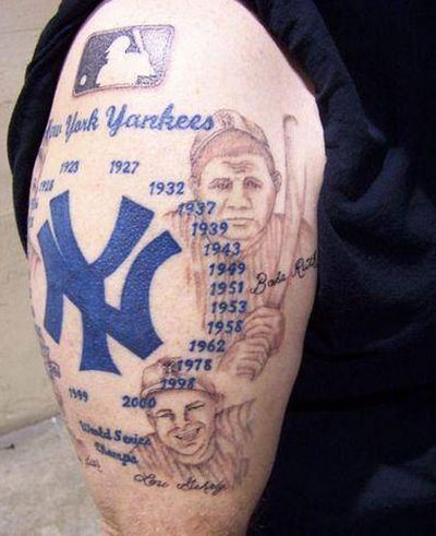 No need to keep remembering championship dates for this Yankees fan.