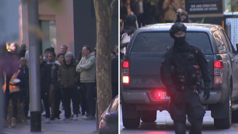 Major police incident in Melbourne's CBD leads to arrest | Nine.com.au