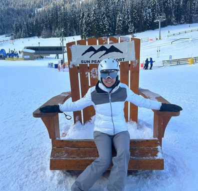 Amber sherlock sun peaks canada ski holiday with family