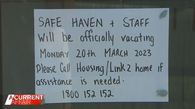 The families staying at Safe Haven Park in Long Jetty, on the New South Wales Central Coast have been told their safe haven is no more.