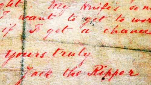 A letter allegedly written by Jack the Ripper and sent to a London news agency in 1888 came to light 10 years ago.