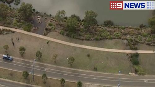 Police re-enact Melbourne lake crash that killed three children