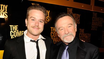 Zak Williams and Robin Williams 