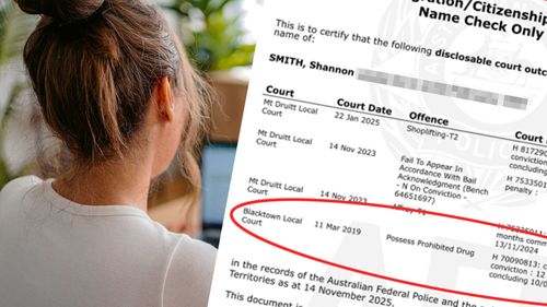 Il visto di Shannon Smith è in bilico su crimini che lei ha detto di non aver commesso.