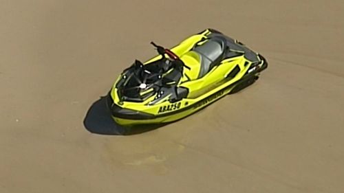 Mark Kingsman was jet-skiing when he suffered a suspected medical episode.