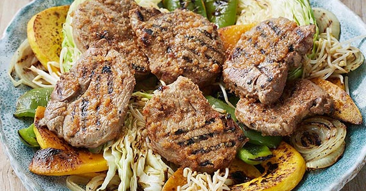 Adam Liaw's hokkaido barbecue lamb leg steak - 9Kitchen