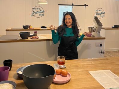 Karishma Sarkari attends The Big London Bake East class