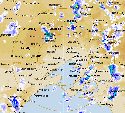 More rain is on the way for Victoria. (BoM)