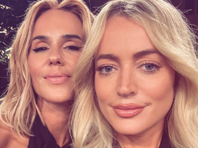 Jackie O Henderson and Pip Edwards together at the Carla Carla Zampatti show, Australian Fashion Week 2025