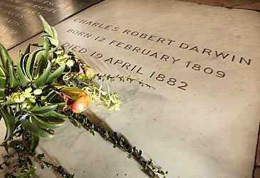 Where is Charles Darwin buried?