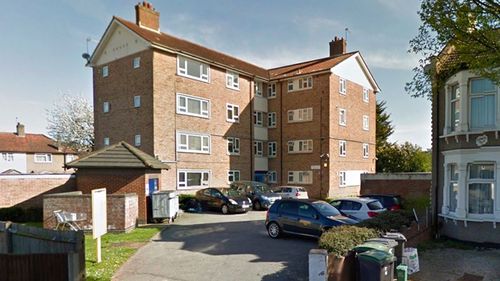 The building of flats in Wood Green, north London where Mario Perivoitos was attacked and killed.