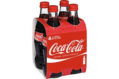 Coca-Cola (330ml): 35g sugar