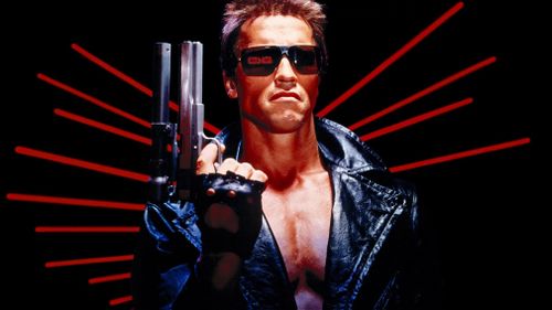 Science fiction action film "The Terminator" presented a dystopian future of man versus machines.