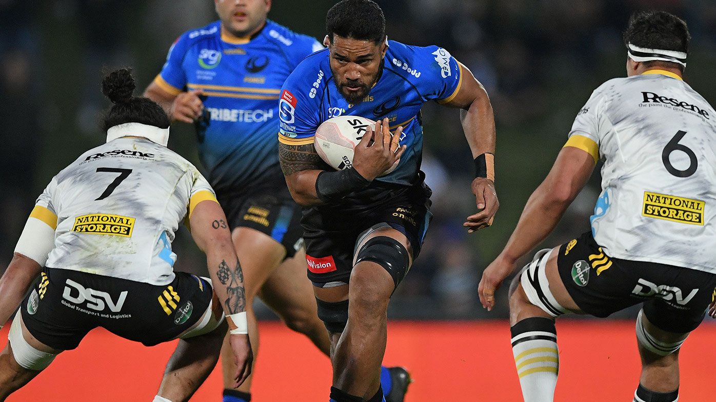 Sitaleki Timani in action for the Western Force in 2021