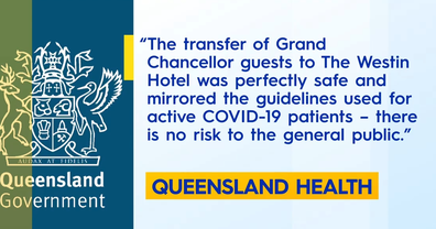 Queensland Health issued the above statement to Today.