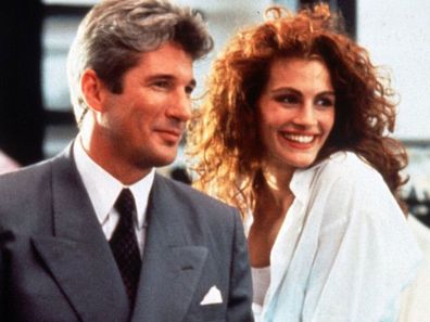 Richard Gere and Julia Roberts in Pretty Woman.