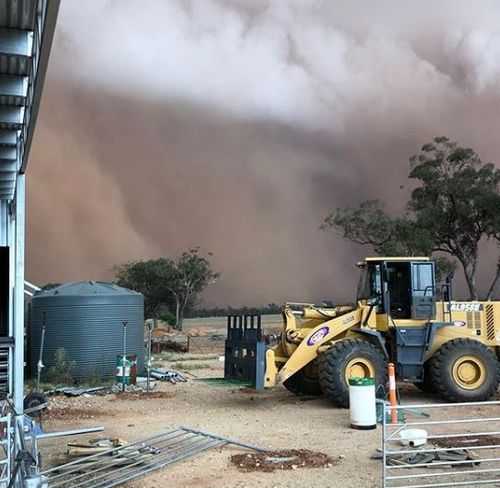 There were than 5000 power outages thanks to the storm.