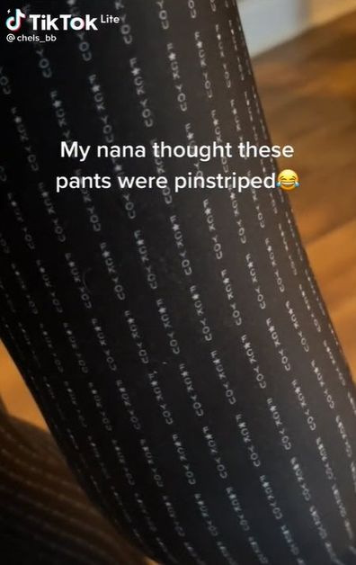 Nana pinstripe pants