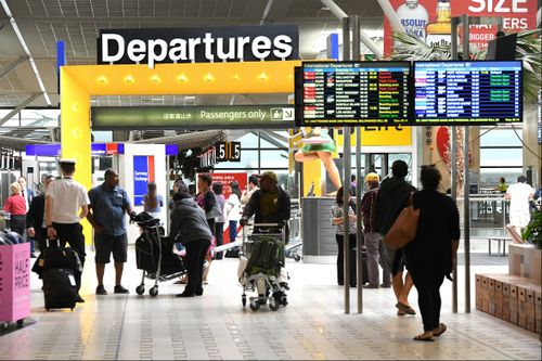 Smaller airports were worse than major centres. (AAP)