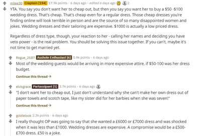 Bride cancels wedding after discovering Reddit thread by fiance complaining about her dress, calling it too expensive