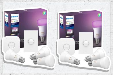 9PR: Philips Hue White and Color LED Smart Button Starter Kit