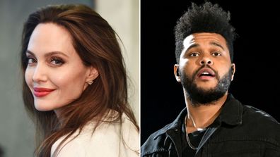 Angelina Jolie spotted having dinner with The Weeknd