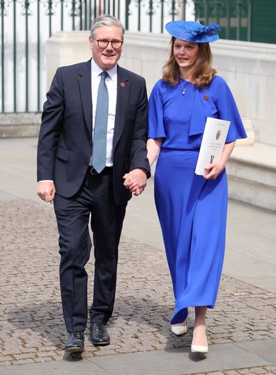 Prime Minister Sir Keir Starmer and Victoria Starmer 