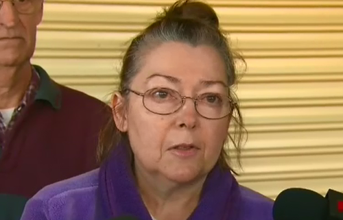 Homeowner Kerryn said her daughter was in the bedroom when the thugs stole their car. (9NEWS)