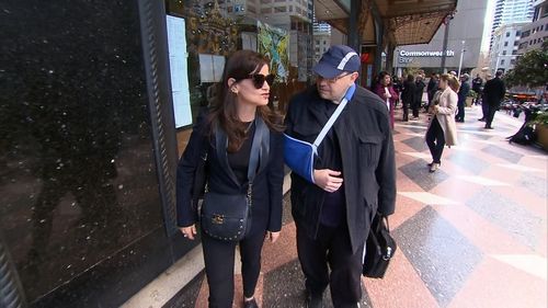 Mr Dwyer was today cleared of resisting arrest. Picture: 9NEWS