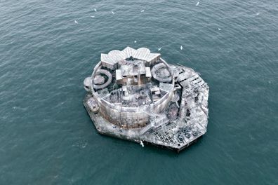 Bull Sand Fort WWII sea fort for sale £50000