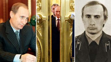 Vladimir Putin throughout the years