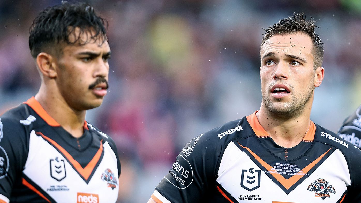 Andrew Johns, Brad Fittler shred Wests Tigers over drubbing at hands of Sydney Roosters