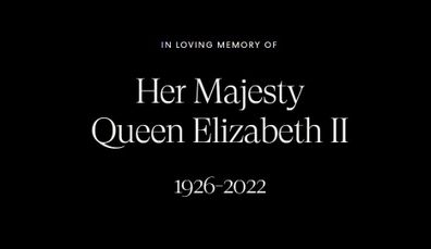 Archwell website message Queen Elizabeth