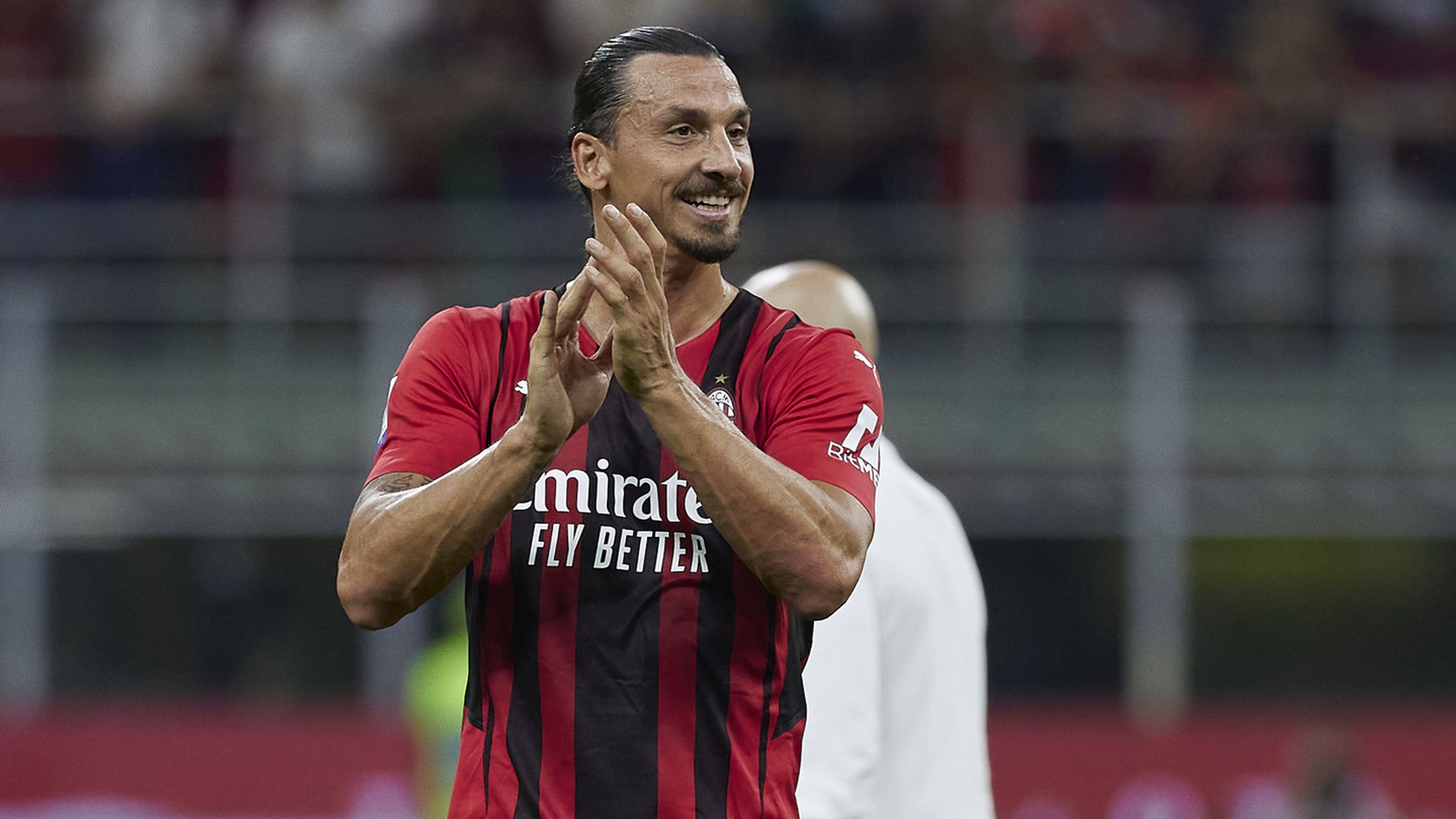 Zlatan Ibrahimovic of AC Milan.