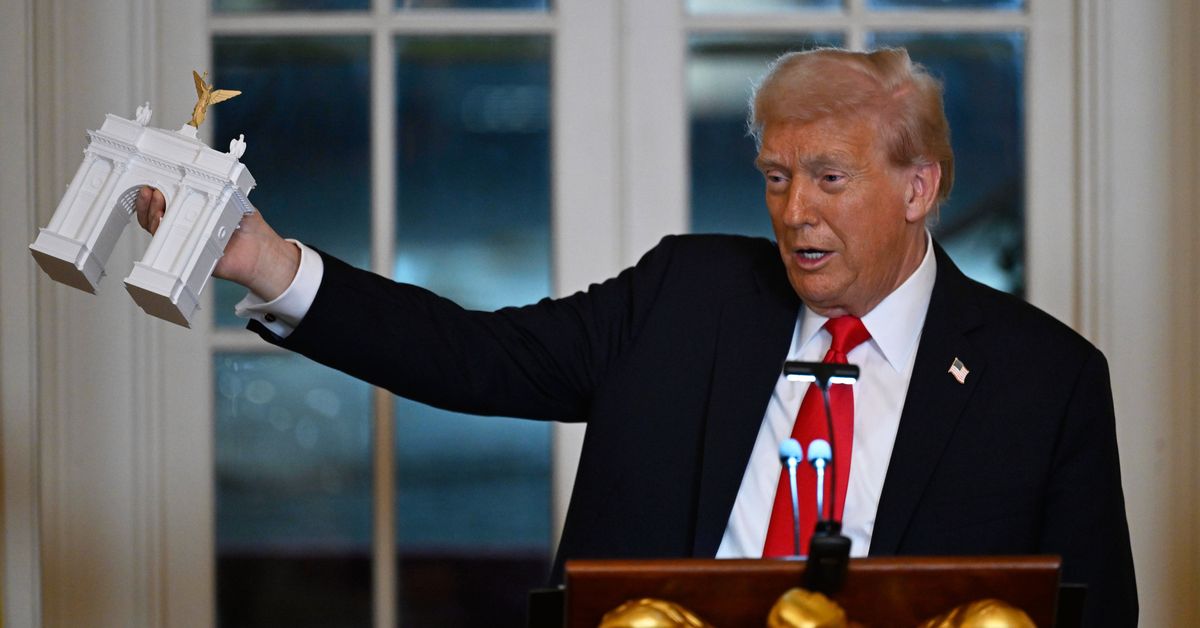 'Arc de Trump': Plans for Presidential arch unveiled