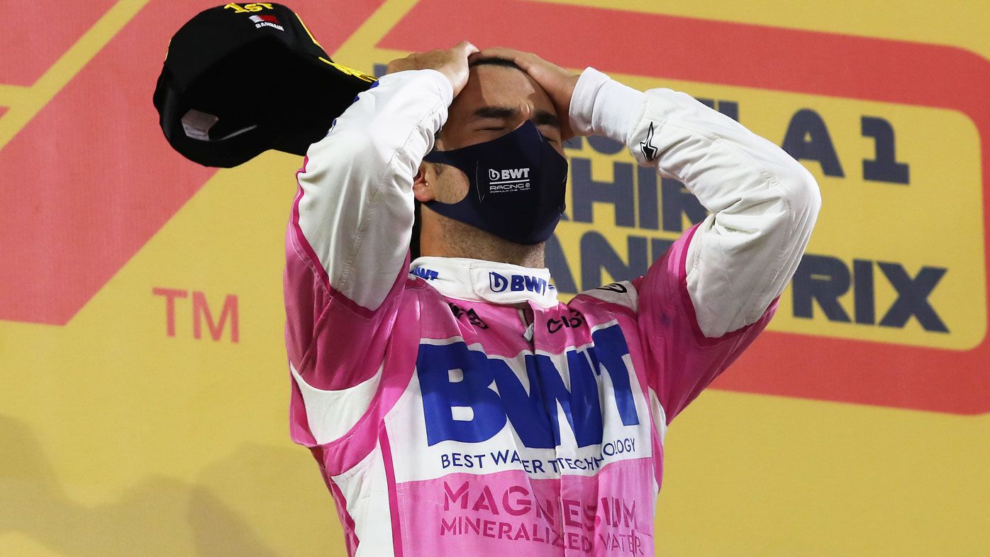 Sergio Perez stays calm to win chaotic Sakhir GP for 1st F1 win