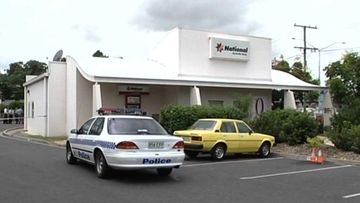 The bank at Browns Plains that was robbed by two men in 1999. 