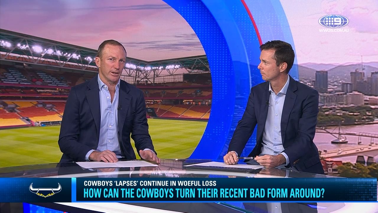 EXCLUSIVE: Darren Lockyer calls out misfiring Cowboys forwards over 'lack of aggression'