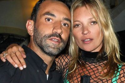 The original party girl, Kate Moss with Riccardo.