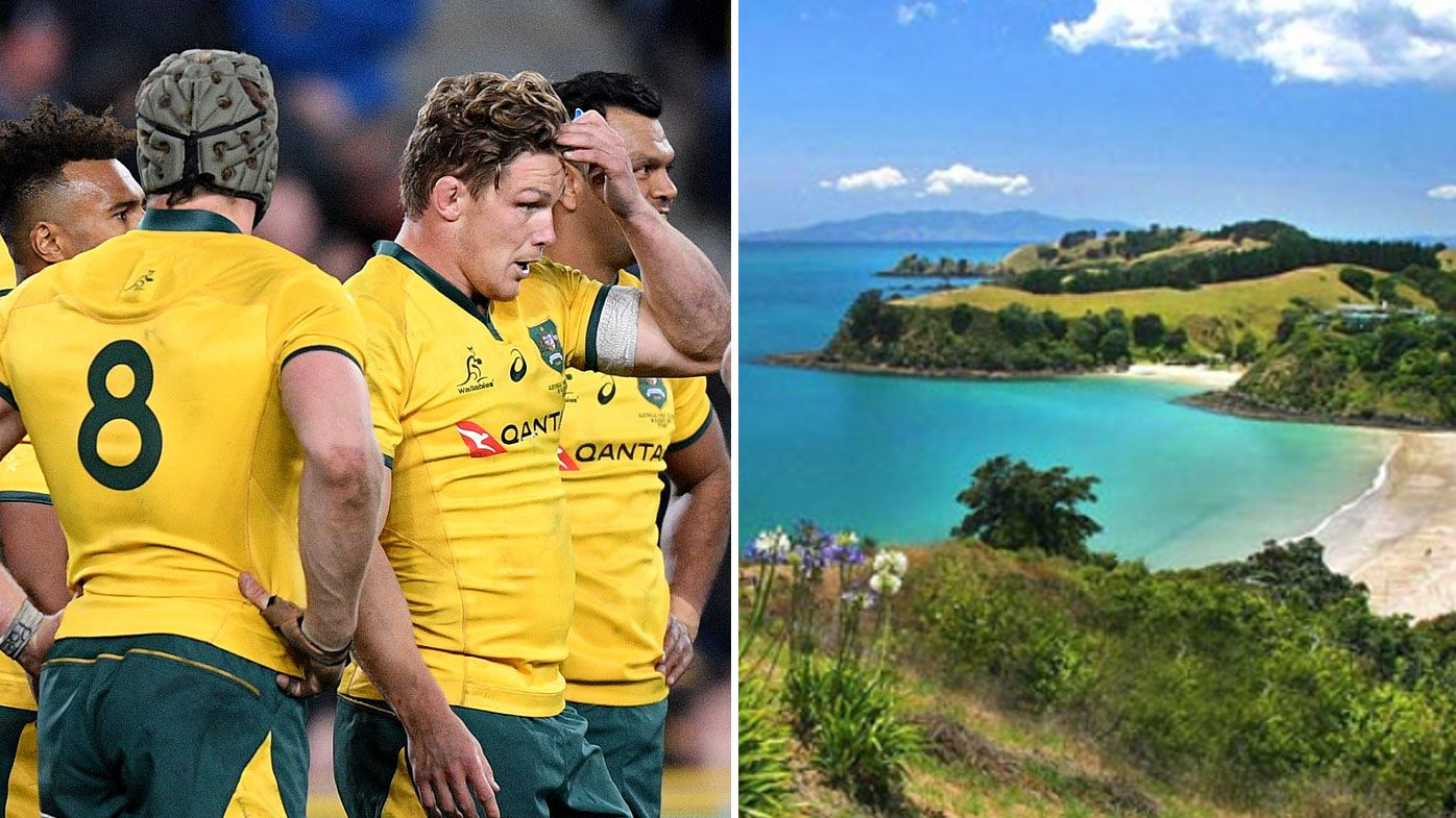 Wounded Wallabies head for Waiheke Island to prepare for Bledisloe Cup return bout