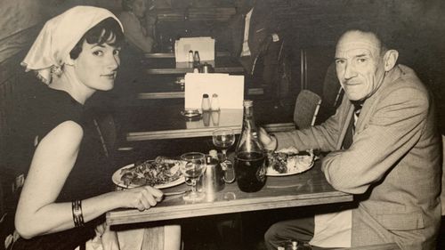 Juanita with her father Neil Smith.