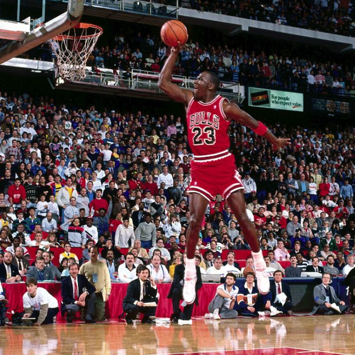 Bedre Kurv Udelukke Michael Jordan 1988 dunk contest photo, Keegan Hall
