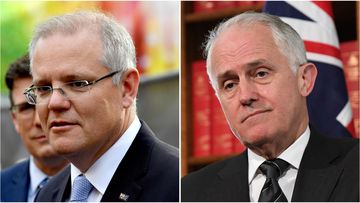 Scott Morrison said it had been a while since he heard from former PM Malcolm Turnbull.