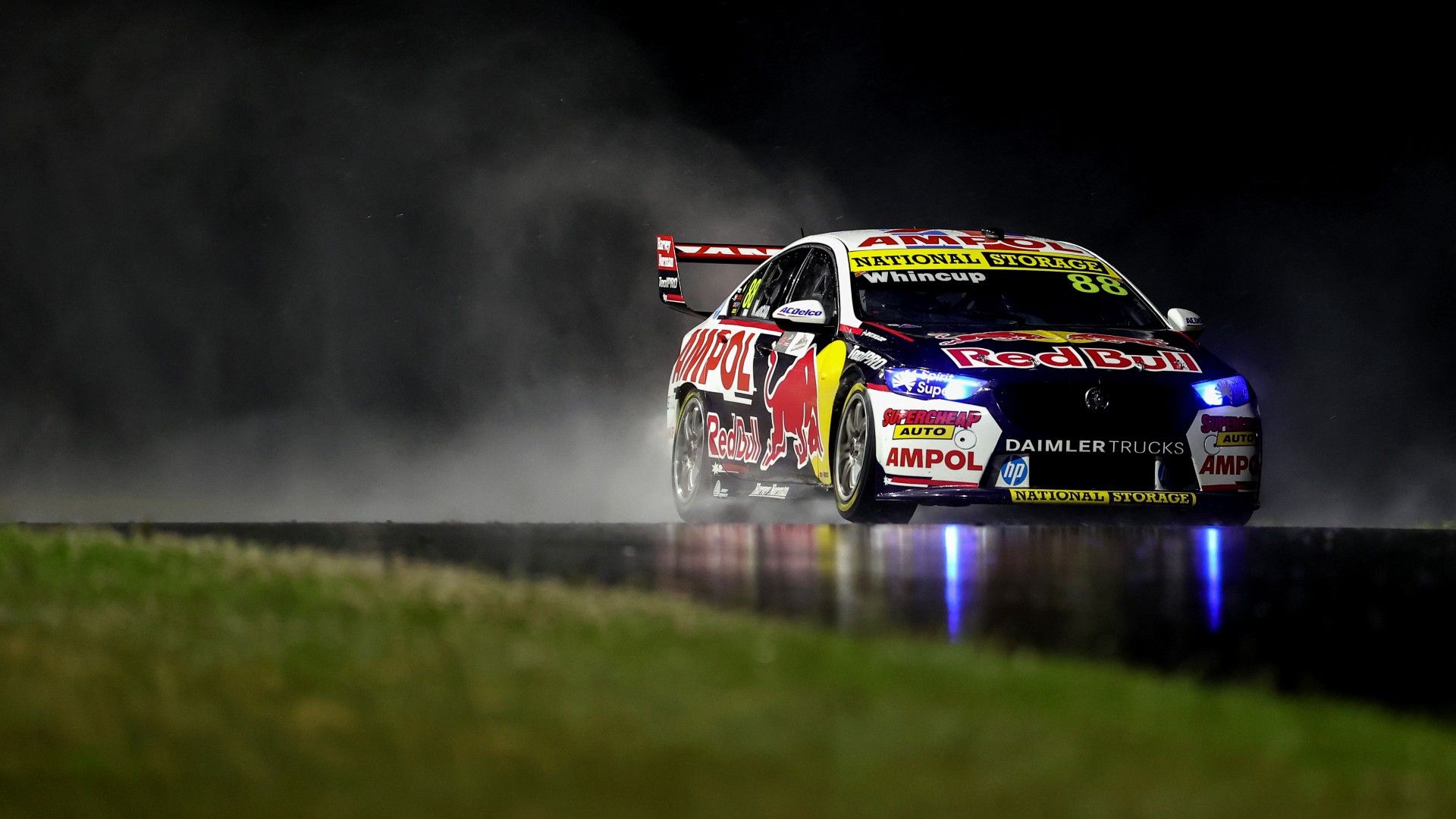 Jamie Whincup wins Sydney Supernight finale as Shane van Gisbergen heavily penalised in Supercars action