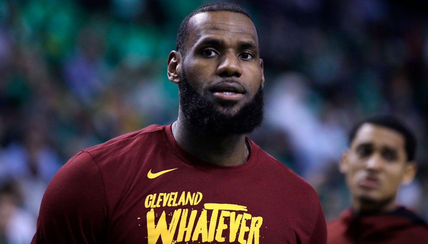 Lebron James will not go to the White House if the Cavaliers win the NBA championship. (AP)